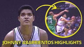 JOHNNY ABARRIENTOS HIGHLIGHTS VS SHELL | 1996 COMMISSIONER'S CUP FINALS