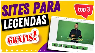 [ Legendas Grátis] 3 Sites Gratuitos para Adicionar Legendas a seus Vídeo!