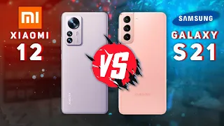 Xiaomi 12 vs Samsung Galaxy S21🔥Snapdragon 8 Gen 1