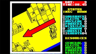 Nether Earth в обратном порядке. ZX Spectrum. Новогодний выпуск