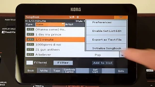 Korg PA Tutorial: Restoring the Factory Songbook on PA1000