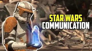 How Did Long Range Communications Work in Star Wars?