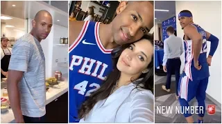 Al Horford Checks Out 76ers Facilities - Tobias Harris Changes His Number