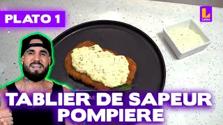 Plato uno: Tablier de sapeur pompiere | El Gran Chef Famosos