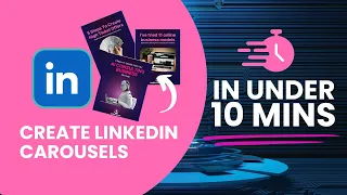 Create LinkedIn Carousels Fast That Attract Buyers Using ChatGPT. Here's How!