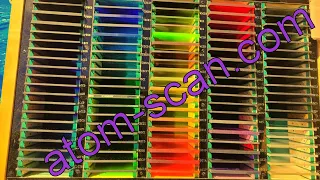 2☢Atom-scan.com ПРОДАМ КУПЛЮ ЖС19 ЗС7 Набор образцов цветных оптических стекол optical Uranium glass