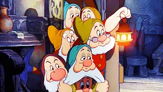 SNOW WHITE AND THE SEVEN DWARFS Clip - "Waking Up Snow White" (1937)