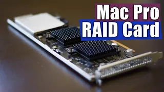 Mac Pro RAID Card - installation and first run