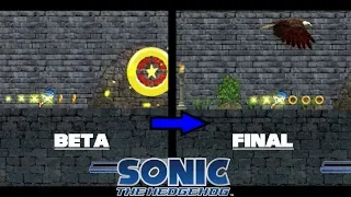 Sonic '06 2D - Kingdom Valley Beta and Final Compared