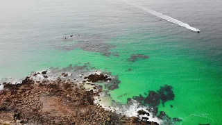 St Ives, Cornwall. 4k drone footage