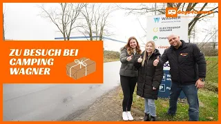 Gogo4Camper zu Besuch im Lager von Camping Wagner 📦