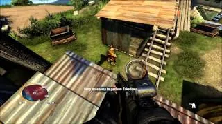 Far Cry 3 - Warrior difficulty - Outpost  - Knife only - Dry Palm Storage Depot - undetected