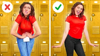 Period Hacks For School Girls! Useful Girly Hacks For Awkward Moments