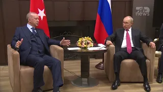 Top News - Putin dhe Erdogan, akord për gazin/ Turqia do miratimin e Moskës për luftën me kurdët