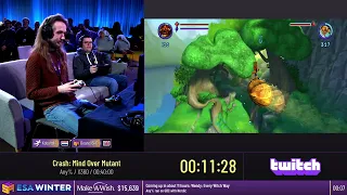 Crash: Mind Over Mutant [Any%] by Kobaltski - #ESAWinter24