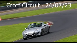 Croft Circuit 24/07/23 - Mazda MX5 NC 2.0 Sport - Javelin Track Day