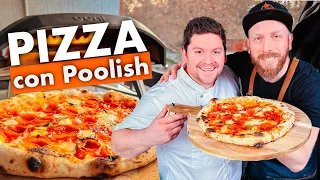 Pizza con Poolish - Prefermentos Parte II (80% hidratación) | Slucook