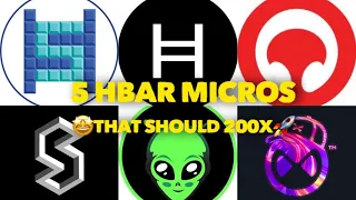 5 #hbar micro tokens set to 🤩🚀 part 2 (fixed audio)