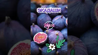 ЭКАДАШИ - постимся вместе!🌱💜🤍