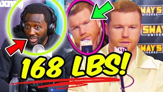 Canelo RESPONSE to Terence Crawford - SHUTS DOWN Catchweight fight, Come to 168!