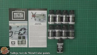 Vallejo Metal Color Acrylic paints Review