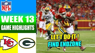 Kansas City Chiefs vs Green Bay Packers [FULL GAME] WEEK 13 | NFL Highlights TODAY 2023