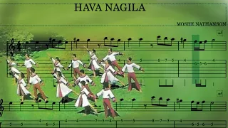 HAVA NAGILA | Acoustic Guitar Tabs | Israeli Folk Song