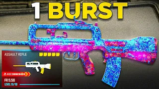 the 1 BURST KILL FAMAS in MODERN WARFARE 3! (Best "FR 5.56" Class Setup) - MW3