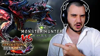 GLAVENUS THEME Sucks in Monster Hunter World? MHWorld vs MHGenU Comparison