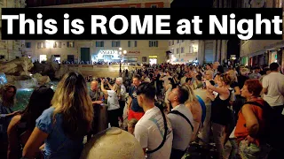 Rome Italy, What's happening in Rome at night?. Rome September 2023 walk tour