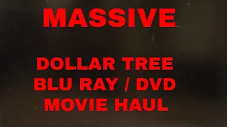 Massive Dollar Tree dvd / Blu ray movie haul October 2020
