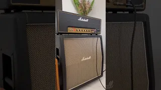 Marshall Plexi 1987x with 2061cx 2x12 and Fender Blues Deluxe.