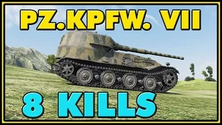 World of Tanks | Pz.Kpfw. VII - 8 Kills - 8.1K Damage