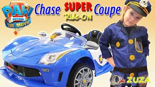 Paw Patrol The Movie Chase Super Coupe Ride On Toy For Kids | Unboxing New Toys With Zuza