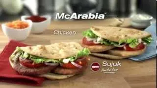 MCDONALDS McArabia - It's our flavor