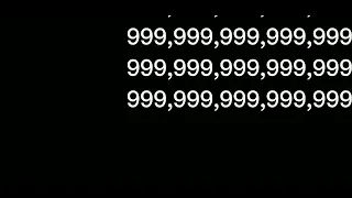 number absolute infinity - 1 = 9999999999999999999..