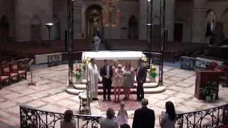 August 30, 2020: The Baptism of Benjamin Sargent at Little Flower Catholic Church