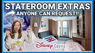 STATEROOM EXTRAS THAT ANYONE CAN REQUEST | 10 Things You Can Request From Your Stateroom Host