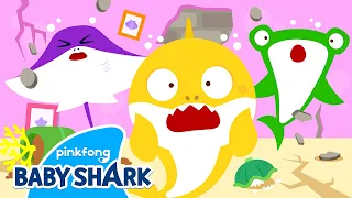 What to Do When Earthquake Happens? | Safety Songs for Kids | Baby Shark Official