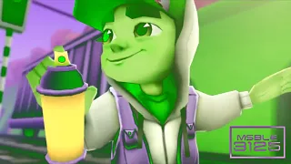 Subway Surfers Launch Trailer In Green Apple Juice