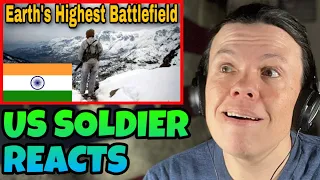 World’s Highest Battlefield (US Soldier Reacts to Siachen Glacier) - India