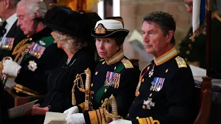 Princess Anne’s emotional and historic moment beside the Queen’s coffin