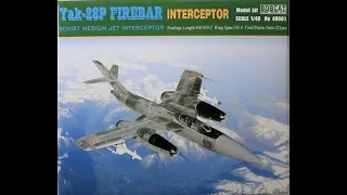 Bobcat 1/48 Yak-28P Firebar Soviet fighter kit review & LIVE CHAT