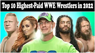 Top 10 Highest-Paid WWE Wrestlers 2022 | MHS FACTS