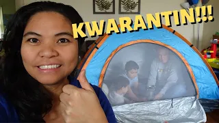 BUHAY AMERIKA :KWARANTIN KAMI +NIGHT ROUTINE!! FIL-AM FAMILY VLOG