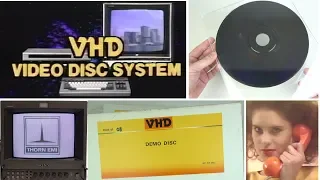 VHD in the UK - how 1980s UK missed out on this interactive video & games format