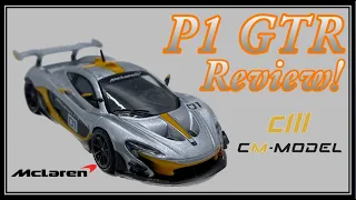 CM Model McLaren P1 GTR Review! (Silver)