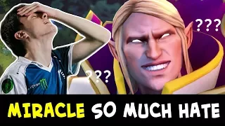 So much hate to Miracle Invoker — non-stop 4 man mid ganks