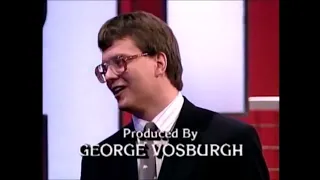 Jeopardy Full Credit Roll 3-30-1992