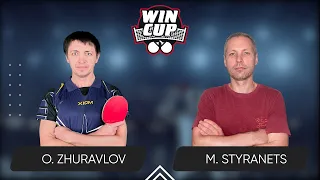 00:30 Oleksandr Zhuravlov - Mykhailo Styranets West 5 WIN CUP 27.05.2024 | Table Tennis WINCUP